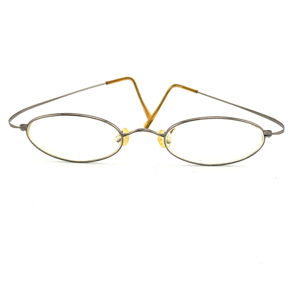 Lawrence Eyewear 1304 Brown‎ 47-20-150 Metal Full Rim Eyeglasses Frame H14329